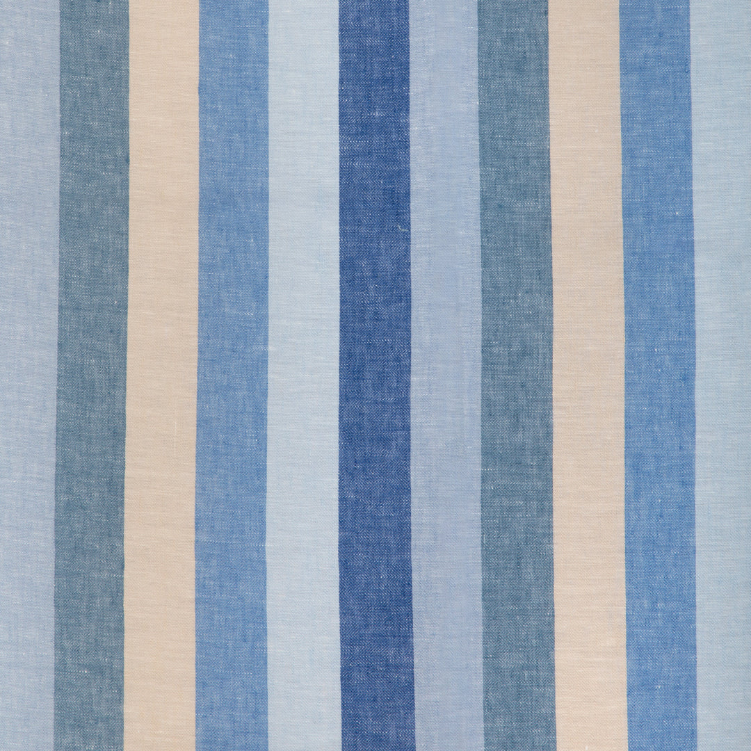 Brunschwig & Fils Fabric Picnic Stripe - Blue