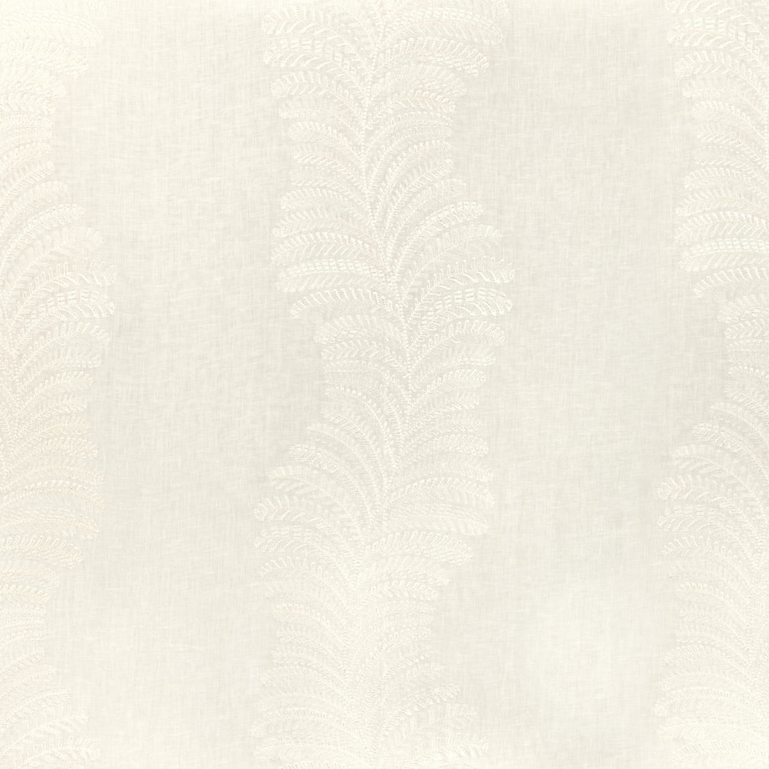 Brunschwig & Fils Fabric Rowan Sheer - Ivory