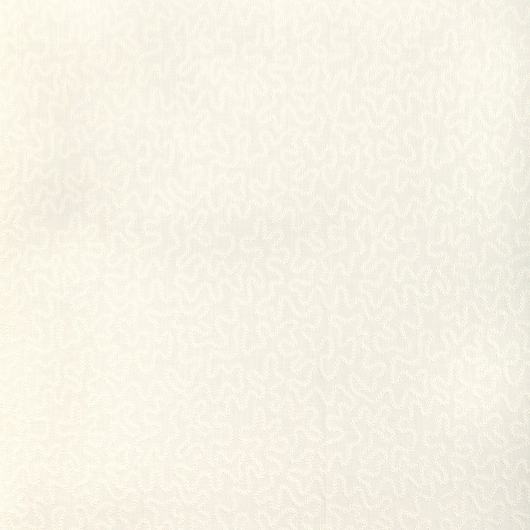 Brunschwig & Fils Fabric Bramble Emb - Ivory