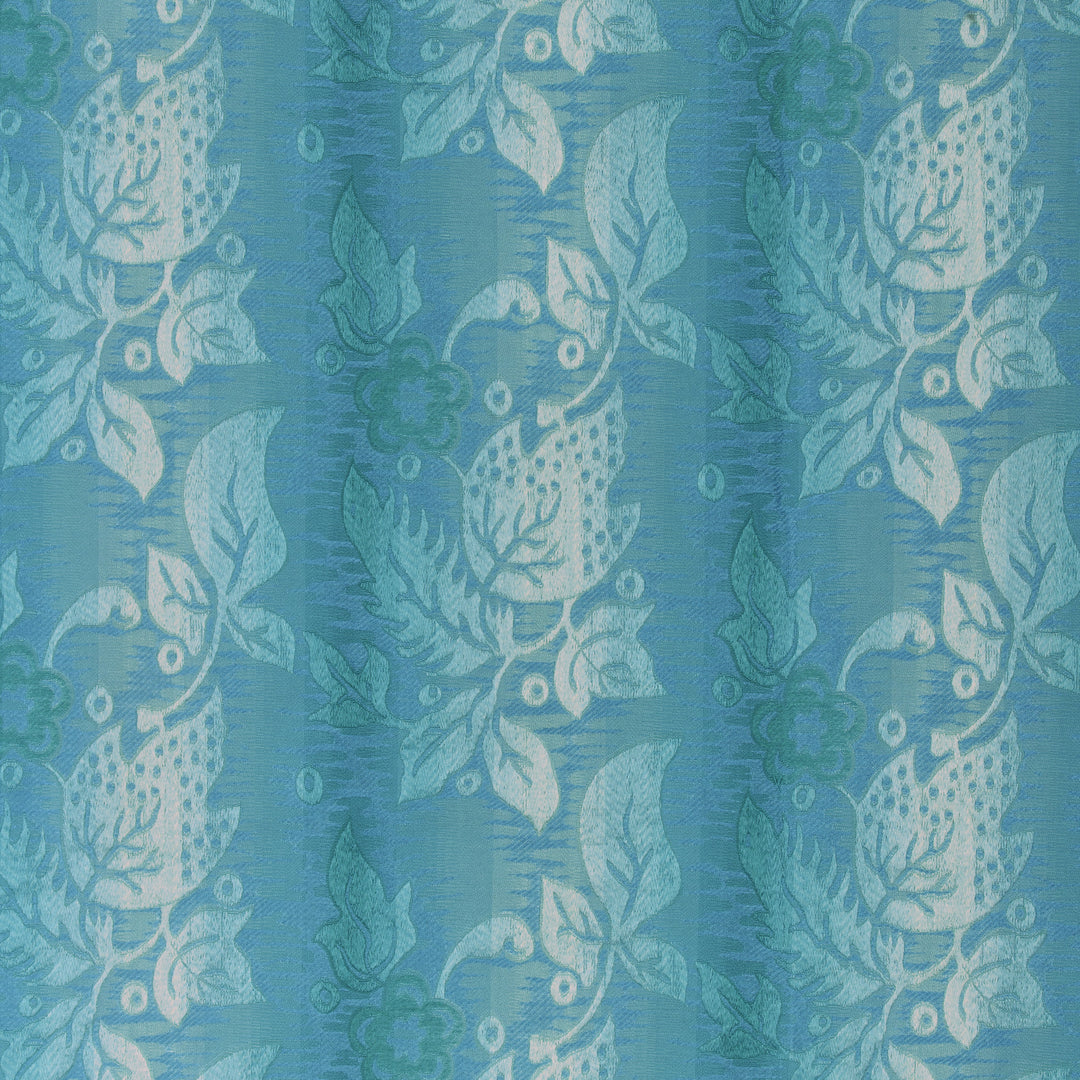 Brunschwig & Fils Fabric Primavera Brocatelle - Aqua