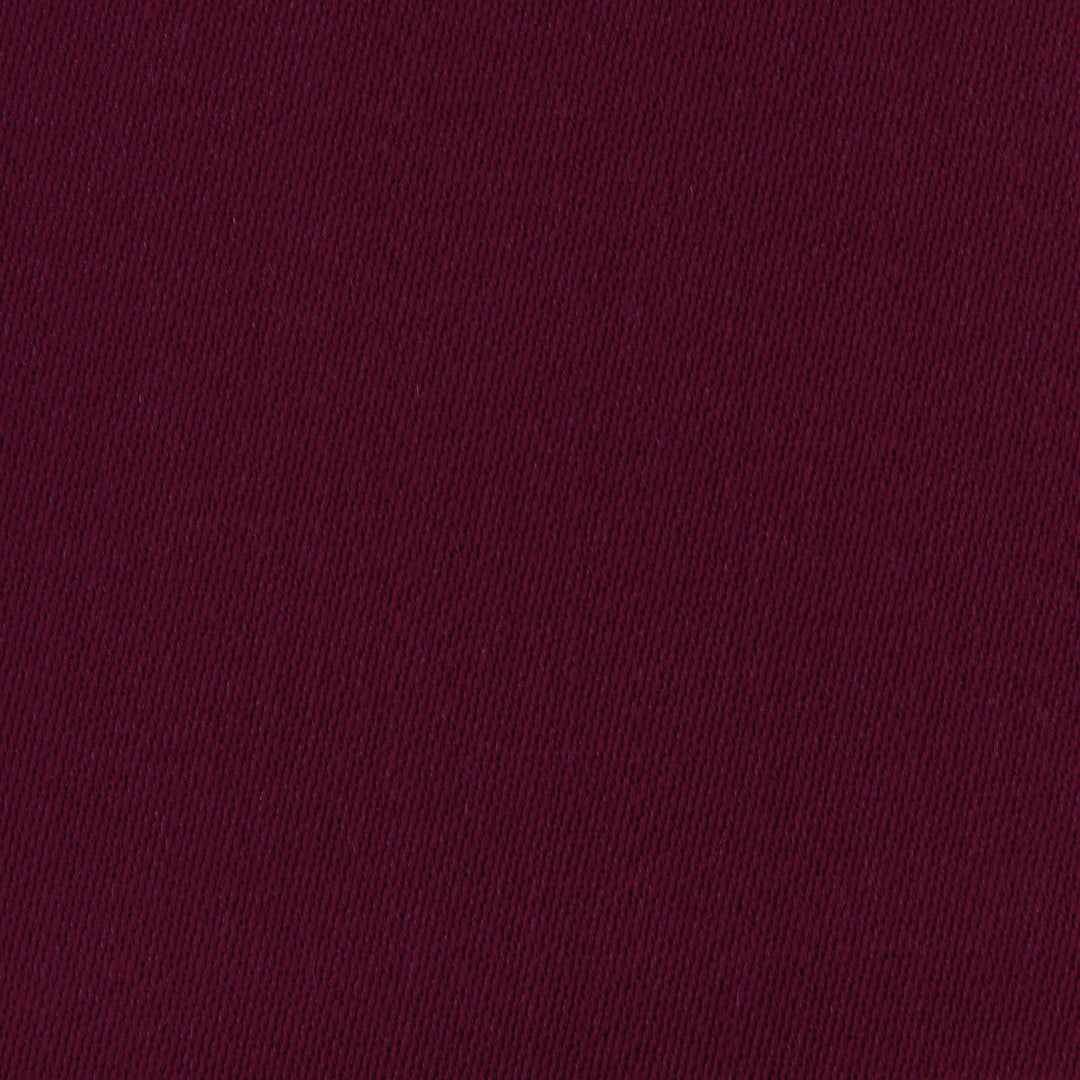 Brunschwig & Fils Fabric Athena Wool Satin - Aubergine