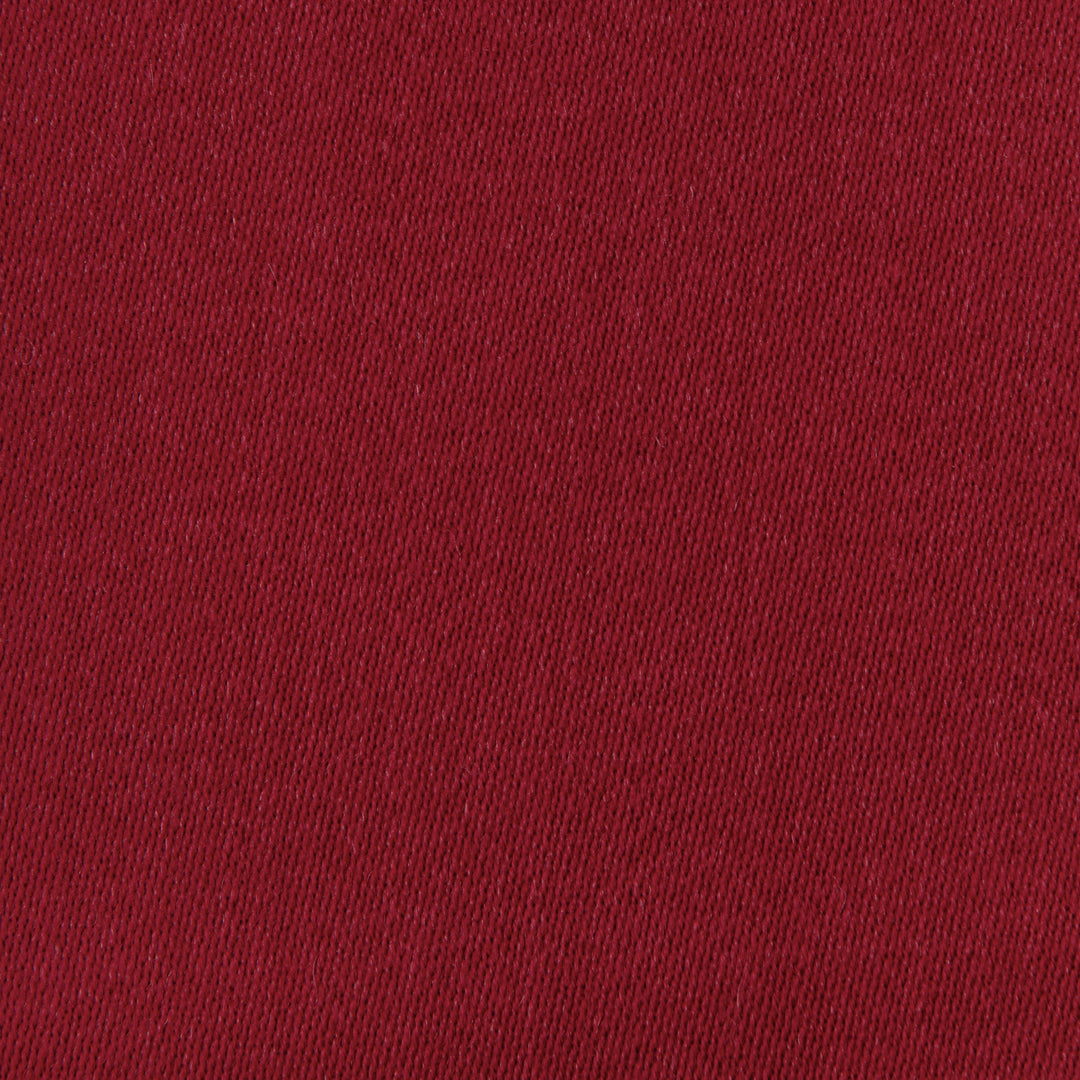 Brunschwig & Fils Fabric Athena Wool Satin - Red