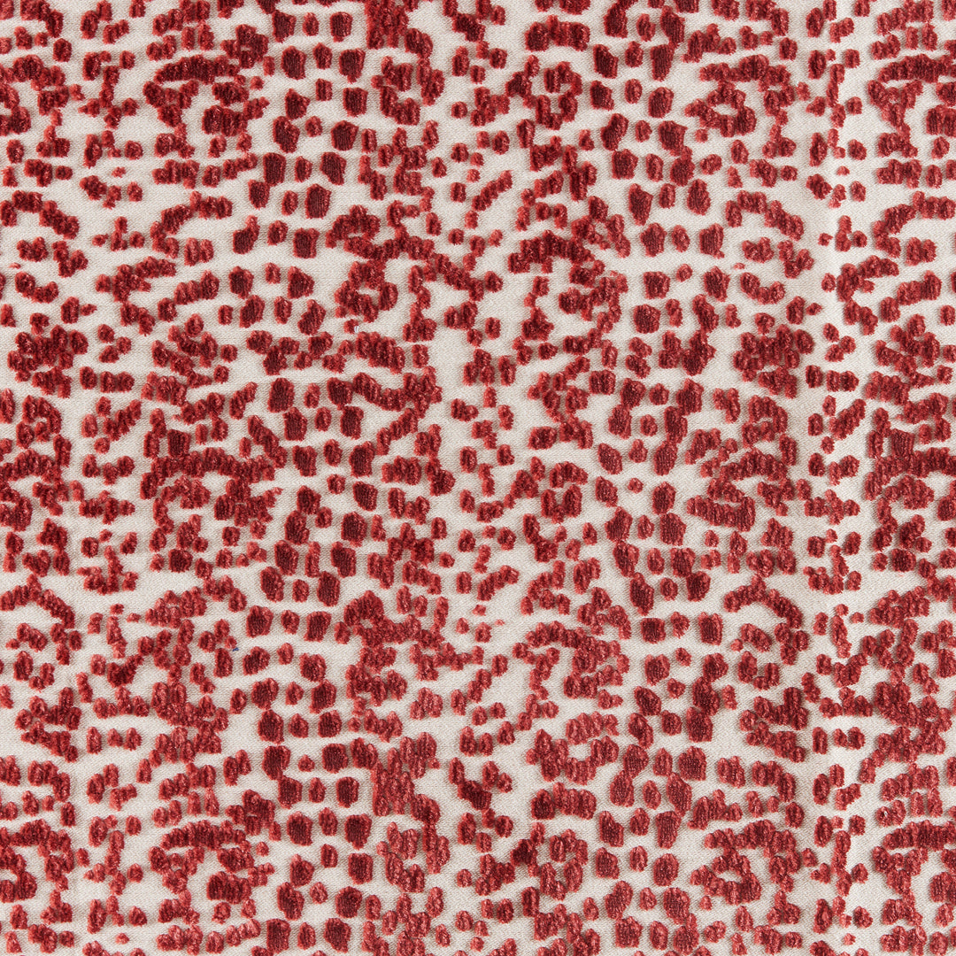 Brunschwig & Fils Fabric Les Touches Velvet - Red