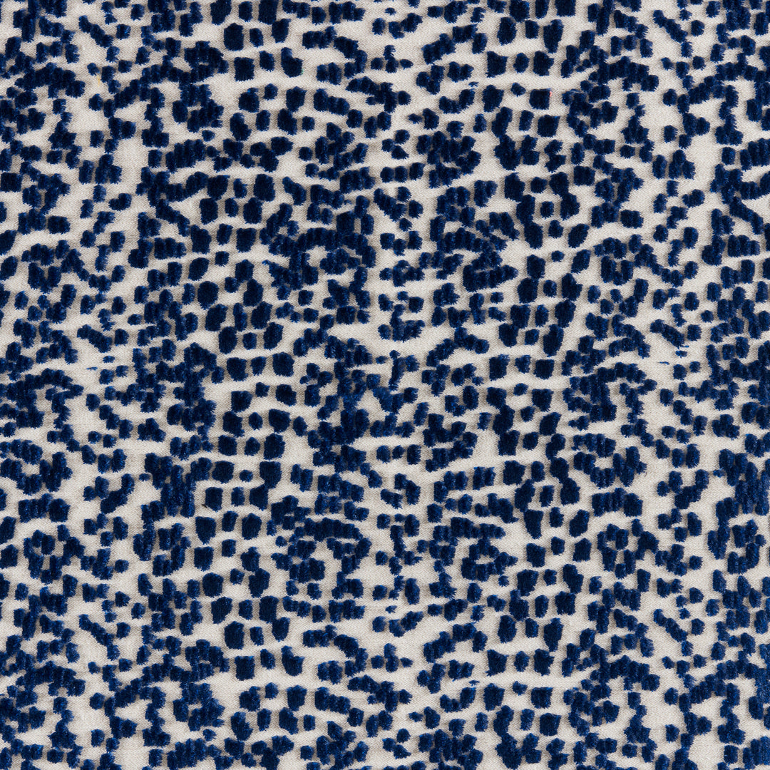Brunschwig & Fils Fabric Les Touches Velvet - Blue
