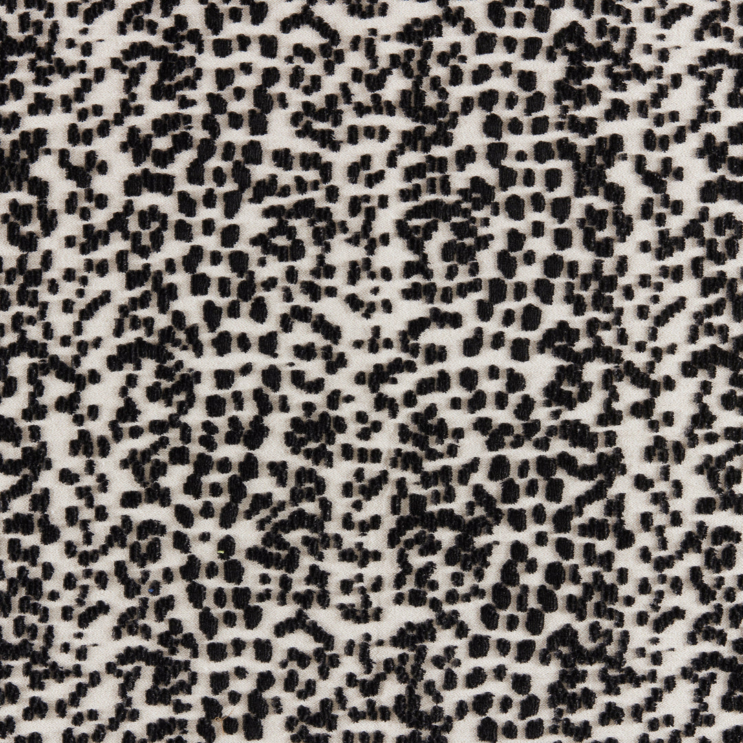 Brunschwig & Fils Fabric Les Touches Velvet - Noir