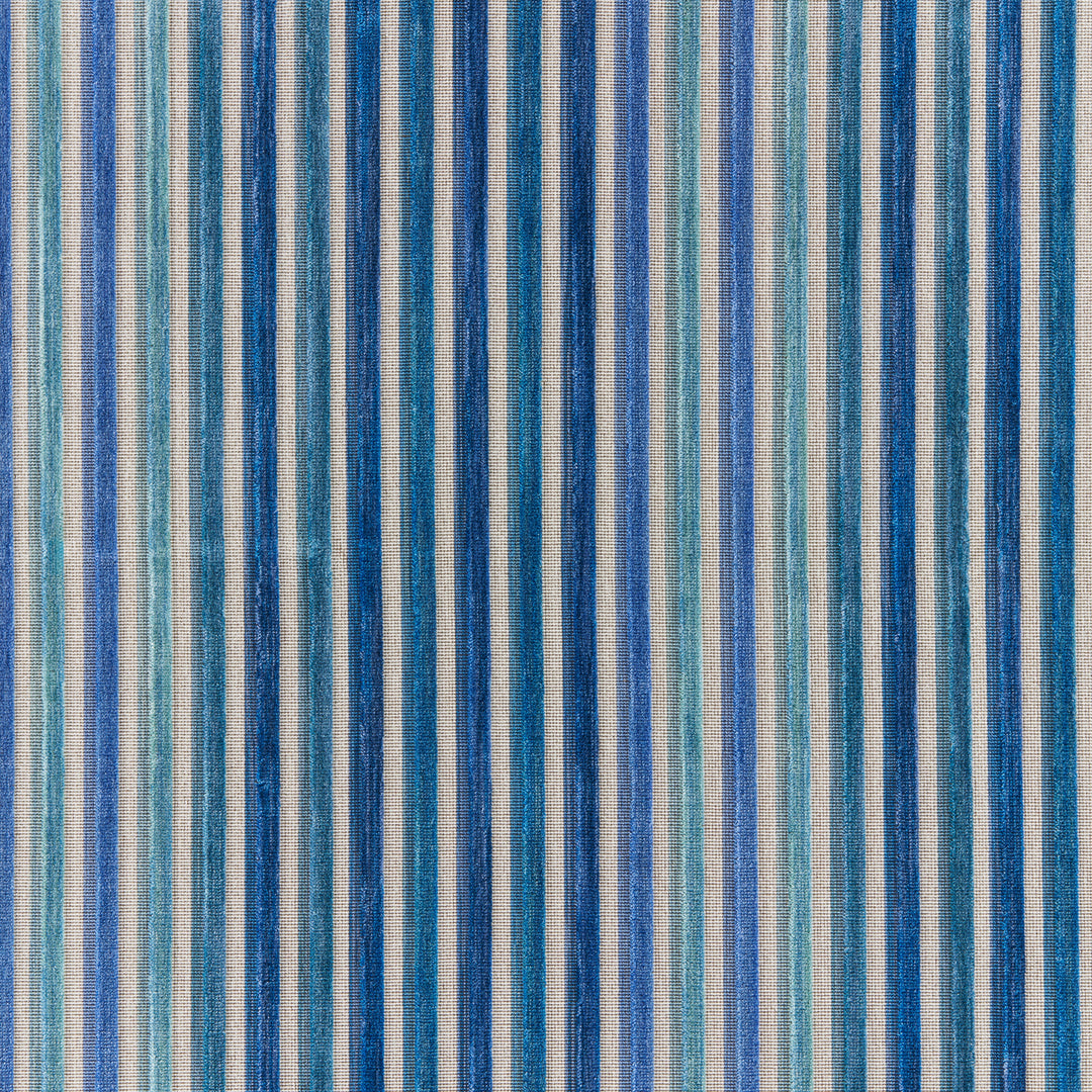 Brunschwig & Fils Fabric Lien Velvet - Blue
