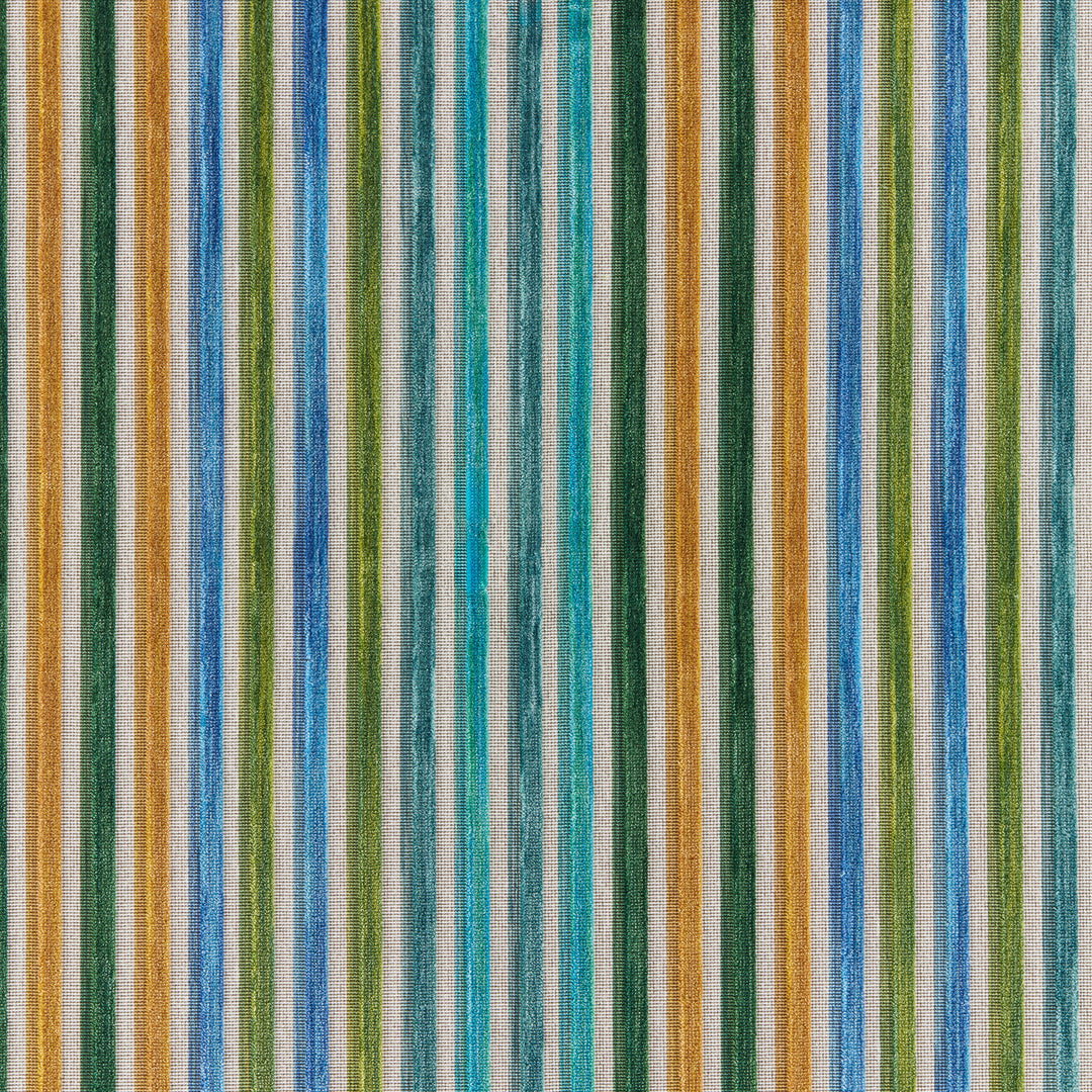 Brunschwig & Fils Fabric Lien Velvet - Marine