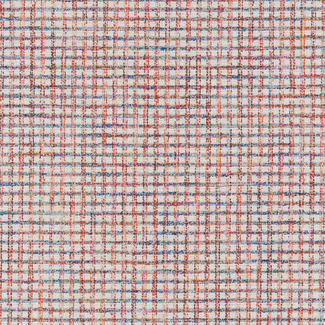 Brunschwig & Fils Fabric Leroux Weave - Red/Blue