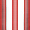 Brunschwig & Fils Fabric Rayure Marcellin - Rouge