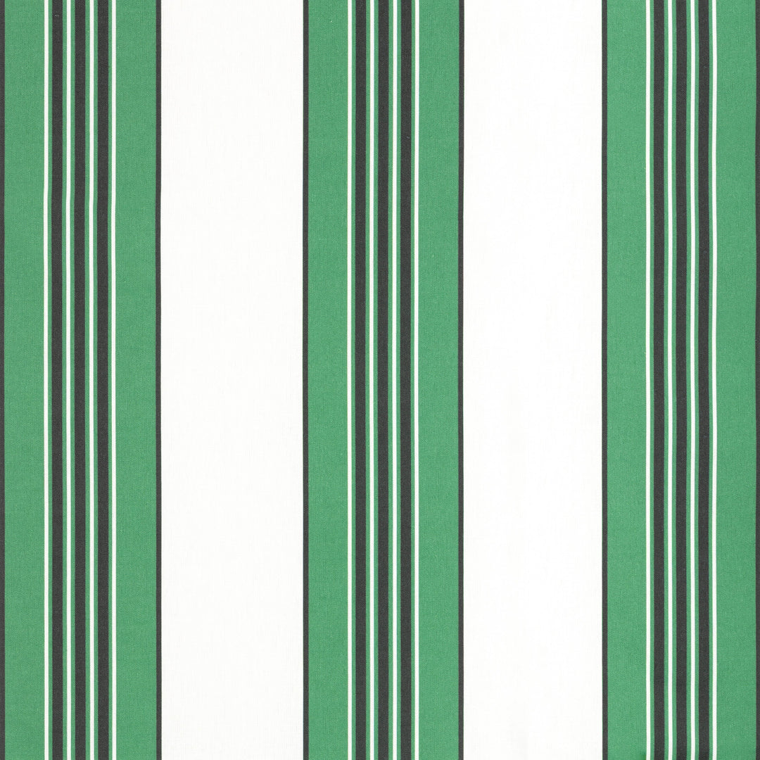 Brunschwig & Fils Fabric Rayure Marcellin - Green