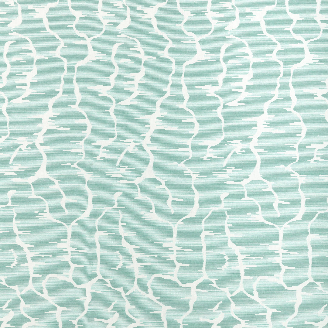 Brunschwig & Fils Fabric Leves - Aqua
