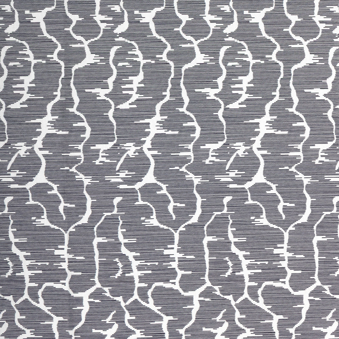 Brunschwig & Fils Fabric Leves - Noir