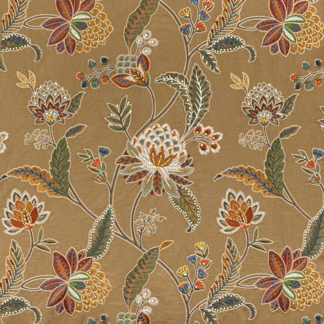Brunschwig & Fils Fabric Tropez Emb - Multi