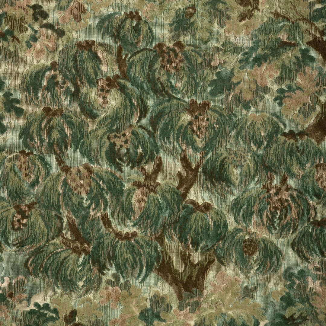 Brunschwig & Fils Fabric Ming Velvet - Green