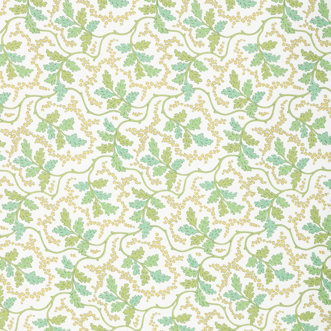 Brunschwig & Fils Fabric Aureille Print - Leaf