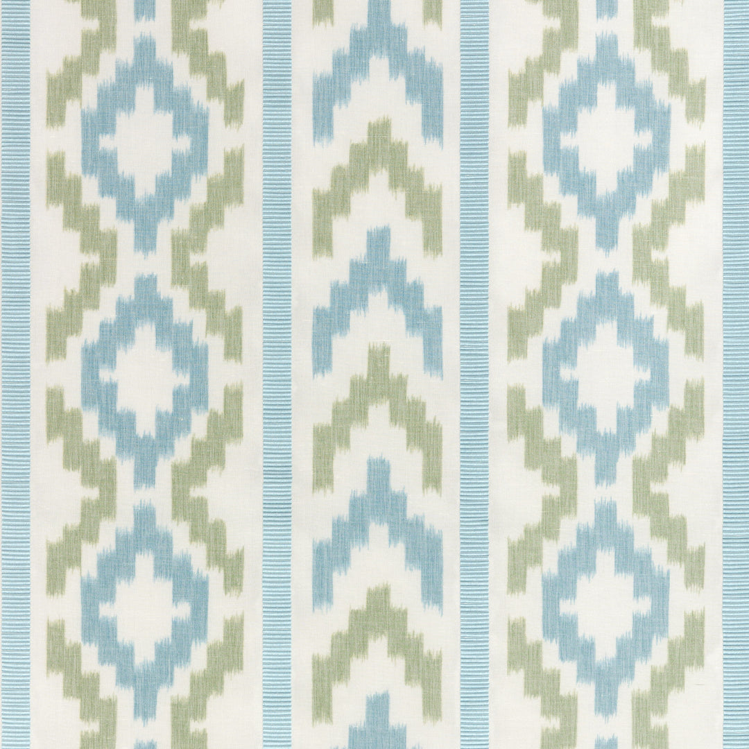 Brunschwig & Fils Fabric Sarlat Warp Print - Marine