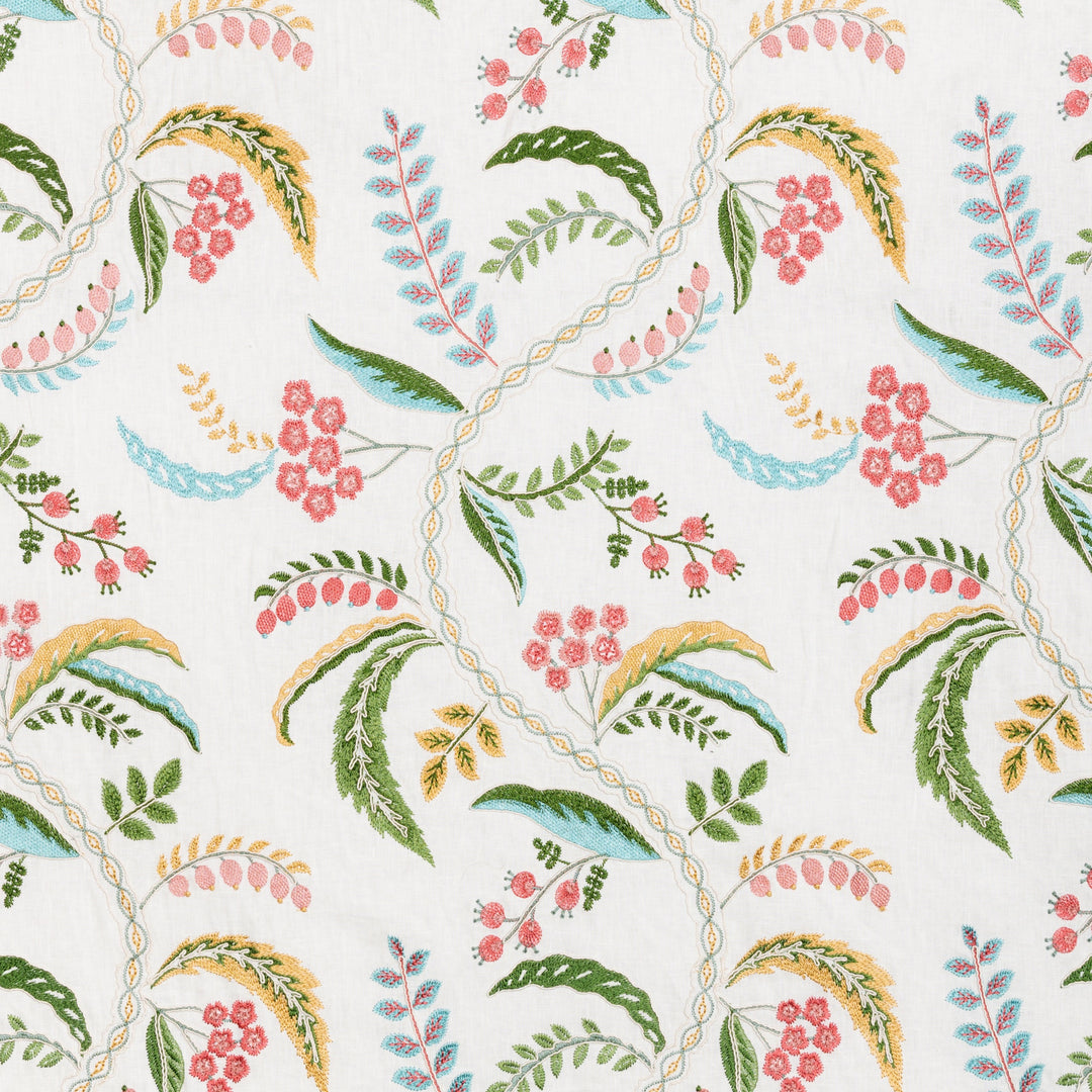 Brunschwig & Fils Fabric Genive Emb - Spring
