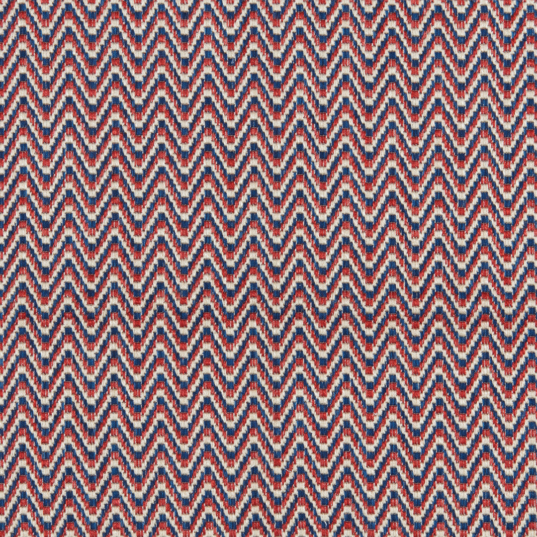 Brunschwig & Fils Fabric Laubinet Weave - Red/Blue