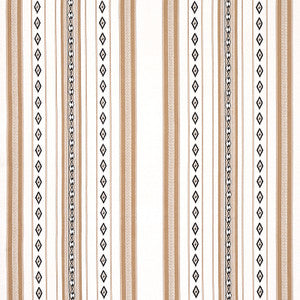 Schumacher Fabric Dakota Stripe Neutral 80270