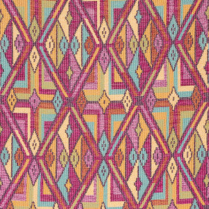 Schumacher Fabric Kuzma Magenta 80280