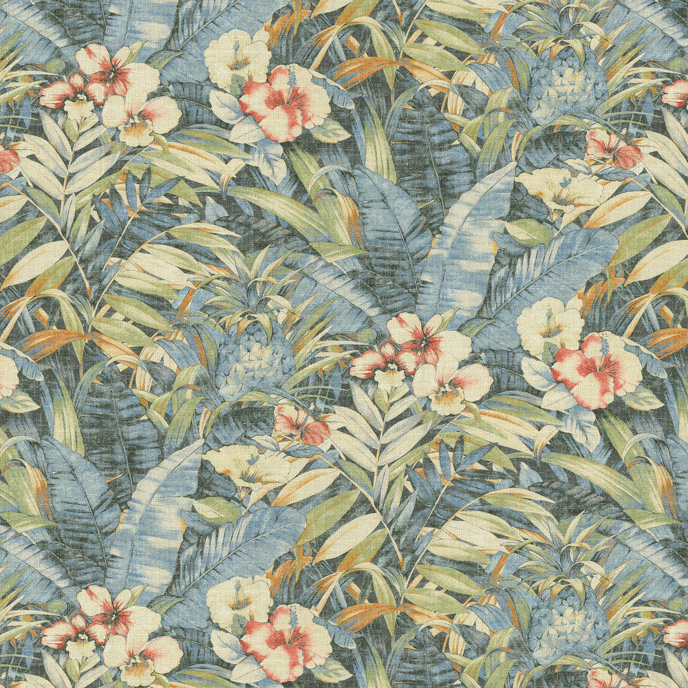 Barrier Reef Chambray 803061 by Tommy Bahama Designer Fabric - 100% cotton Peru 30000 Horizontal: 13.5 and Vertical: 25.25 54 - Swanky Fabrics -