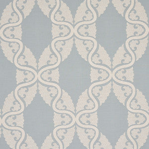 Schumacher Fabric Siljan Sky 80311