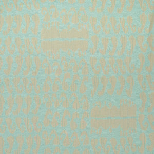 Schumacher Fabric Nallamala   Ocean 80381