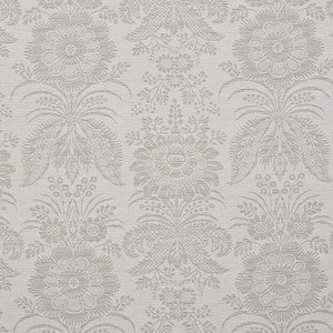Schumacher Fabric Greta Damask Grey 80421
