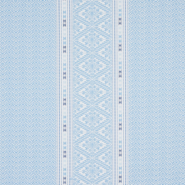 Ruiz Jacquard Sky 80611 by Schumacher Fabric Schumacher Fabric Ruiz Jacquard Sky 80611Fabric COTTON 100% INDIA </p><p>Repeat: H: HORZ. 26 2/3" (68CM), V: VERT. 3 4/5" (10CM) 54 - Fabric Carolina -