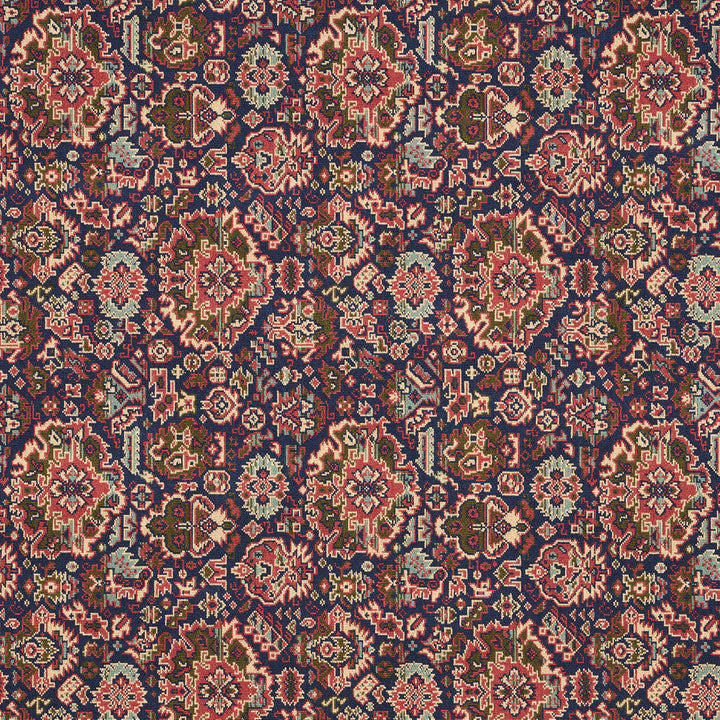 Pallay Epingle Multi 80621 by Schumacher Fabric Schumacher Fabric Pallay Epingle Multi 80621Fabric COTTON 91% BELGIUM </p><p>Repeat: H: HORZ. 13 2/5" (34CM), V: VERT. 18 8/9" (48CM) 53.5 - Fabric Carolina -