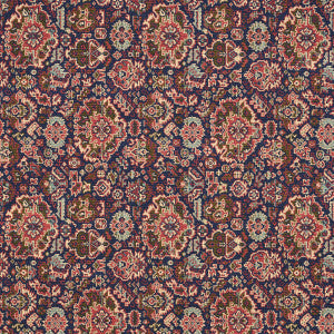 Schumacher Fabric Pallay Epingle Multi 80621