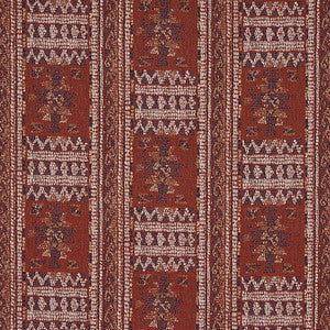 Schumacher Fabric Maracena Jacquard Red 80631