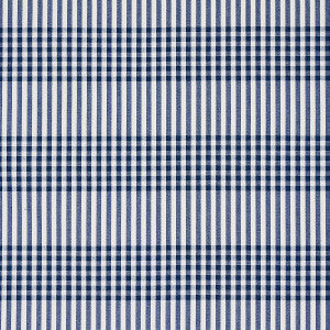 Schumacher Fabric Bergen Plaid Navy 80802