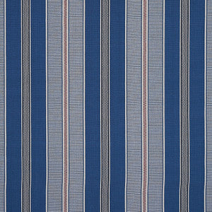 Schumacher Fabric Scoop Stripe Neptune 80810