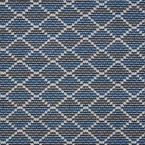 Schumacher Fabric Berg Epingle Indigo 80991