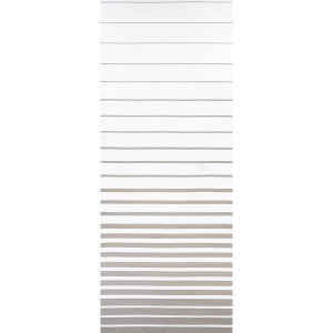 Schumacher Fabric Ribbon Applique Grey On Ivory 81140