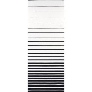 Schumacher Fabric Ribbon Applique Black On Ivory 81142