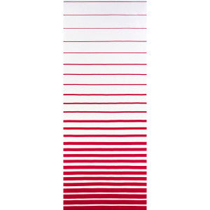 Schumacher Fabric Ribbon Applique Red On Ivory 81143