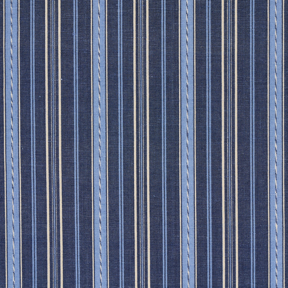 Lightfoot Stripe Delft 81440 by Schumacher Fabric Schumacher Fabric Lightfoot Stripe Delft 81440Fabric COTTON 60% INDIA </p><p>Repeat: H: HORZ. 3 1/3" (8CM), V: 0 53" (135CM) - Fabric Carolina -