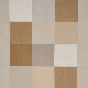 Schumacher Fabric Embroidered Tile Light Neutral 81830