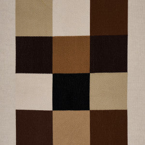 Schumacher Fabric Embroidered Tile Strong Neutral 81833
