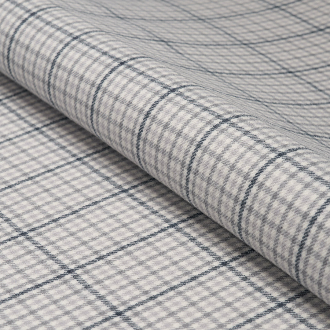 Schumacher Fabric Aldridge Wool Houndstooth - Grey