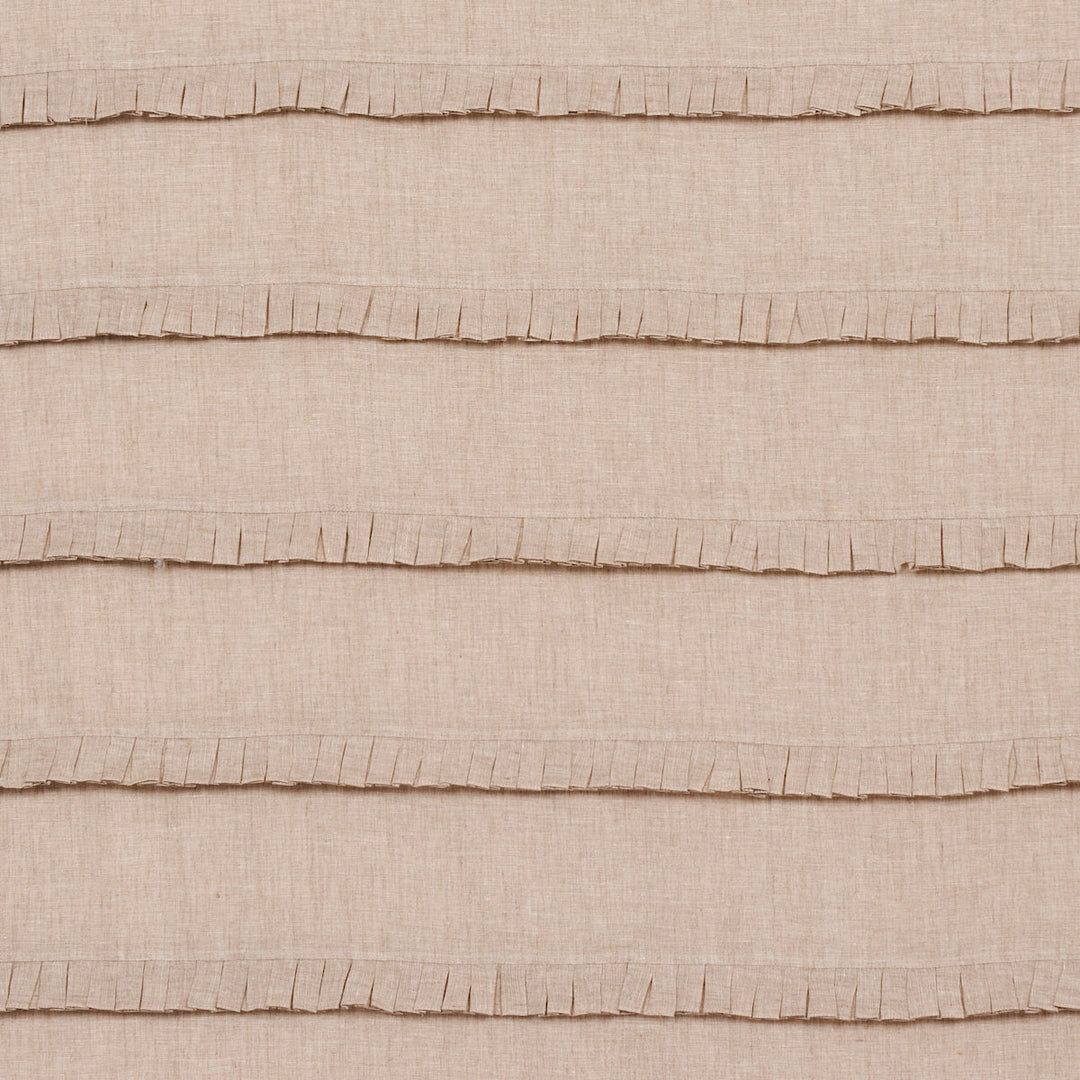 Schumacher Fabric Dorothy Pleated Linen - Linen
