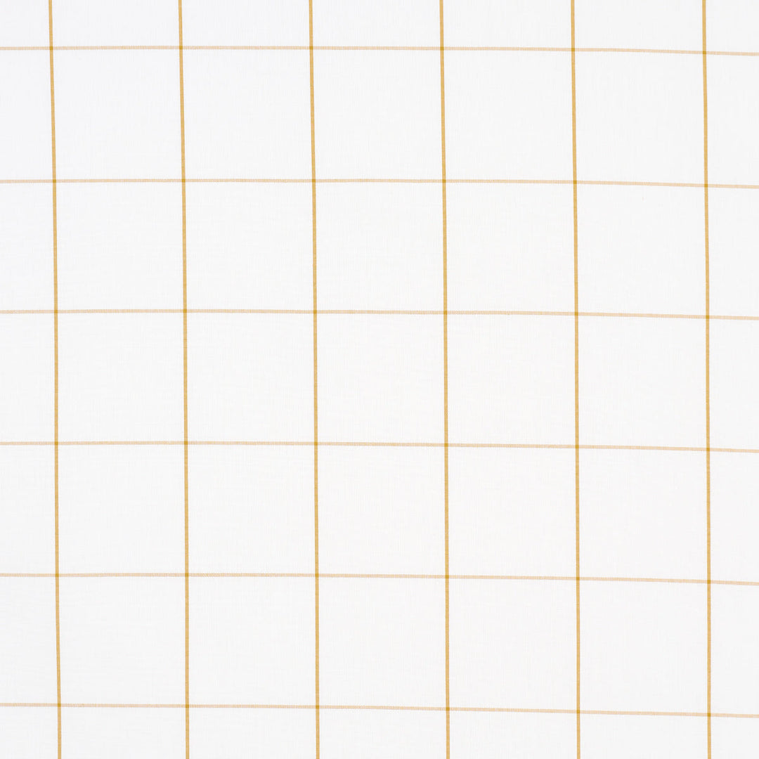 Schumacher Fabric Woodman Check - Straw
