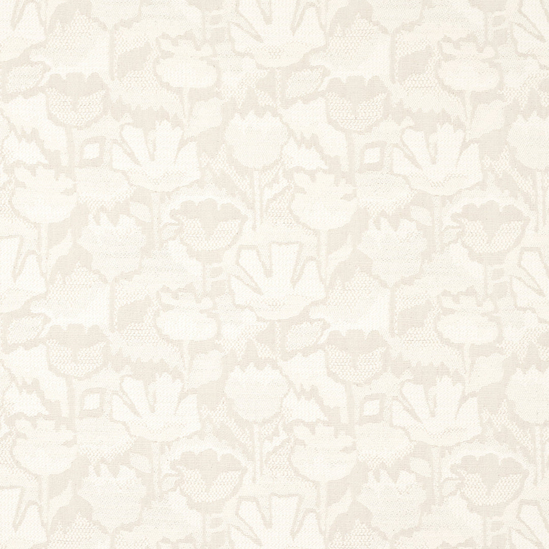 Schumacher Fabric Wild Flower - Ivory