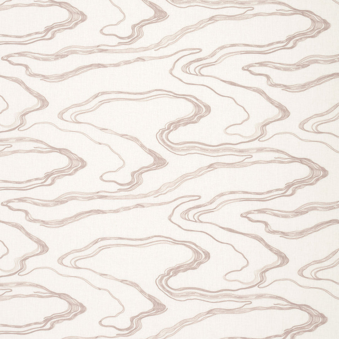 Schumacher Fabric Desert Wind Embroidery - Sandstone
