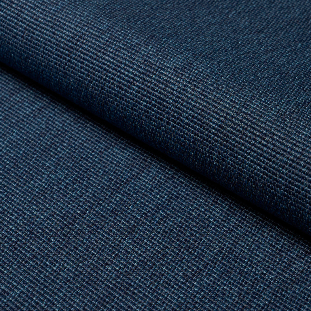Schumacher Fabric Cooper Indoor/Outdoor - Navy