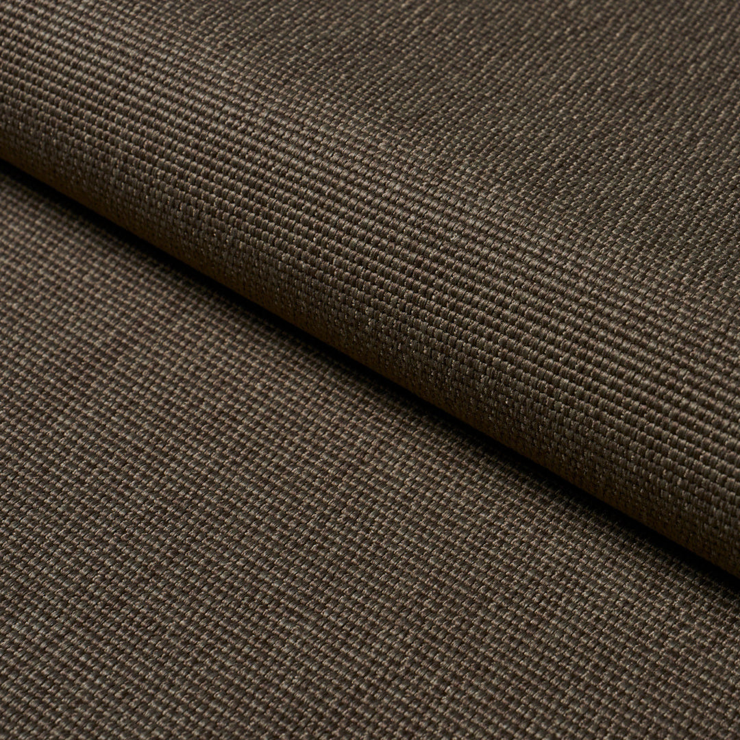 Schumacher Fabric Cooper Indoor/Outdoor - Chocolate