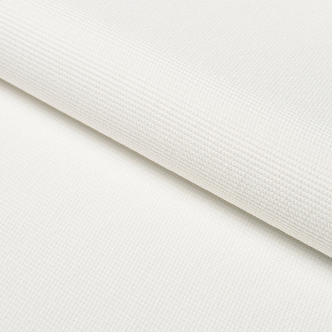 Schumacher Fabric Cooper Indoor/Outdoor - White