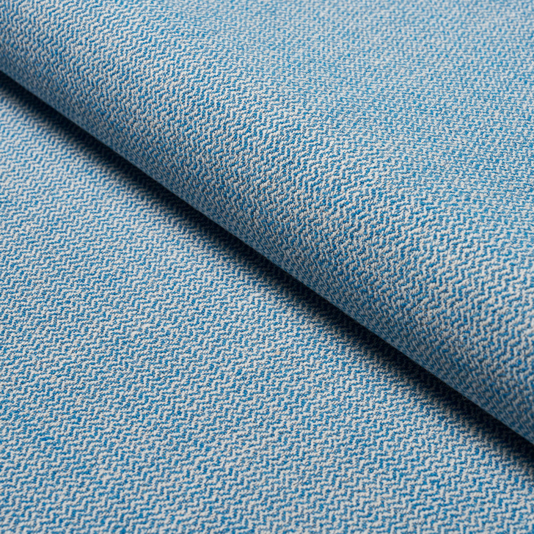 Schumacher Fabric Simon Indoor/Outdoor - Blue